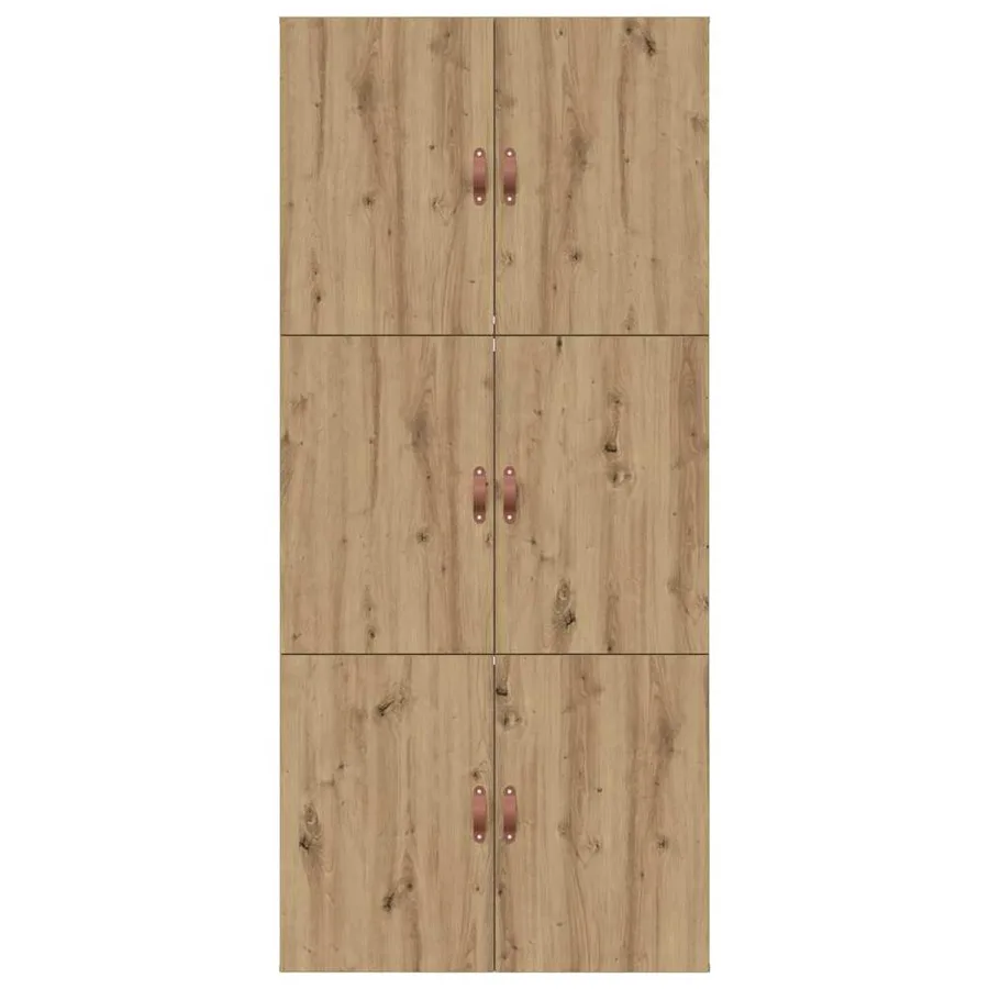 Cadre de lit avec rangement Chêne artisanal 90 x 200 cm - 9
