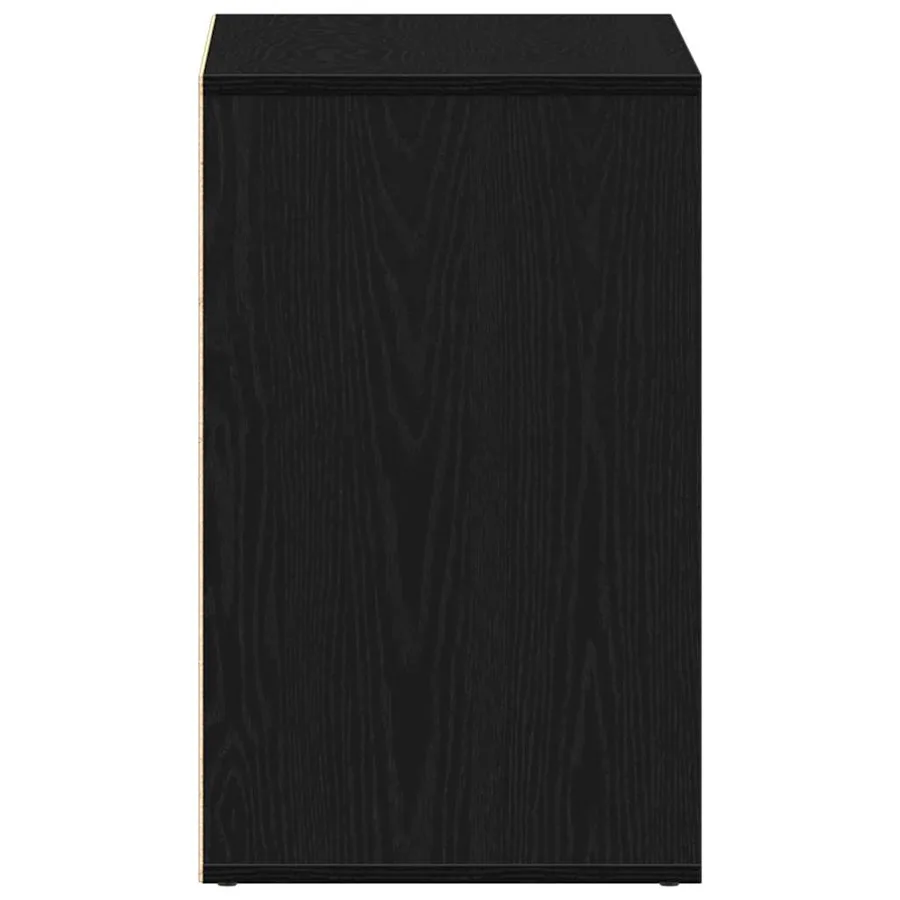 Cabinet de Cosmétiques avec étagère Chêne noir 80 x 40 x 65 cm - 7
