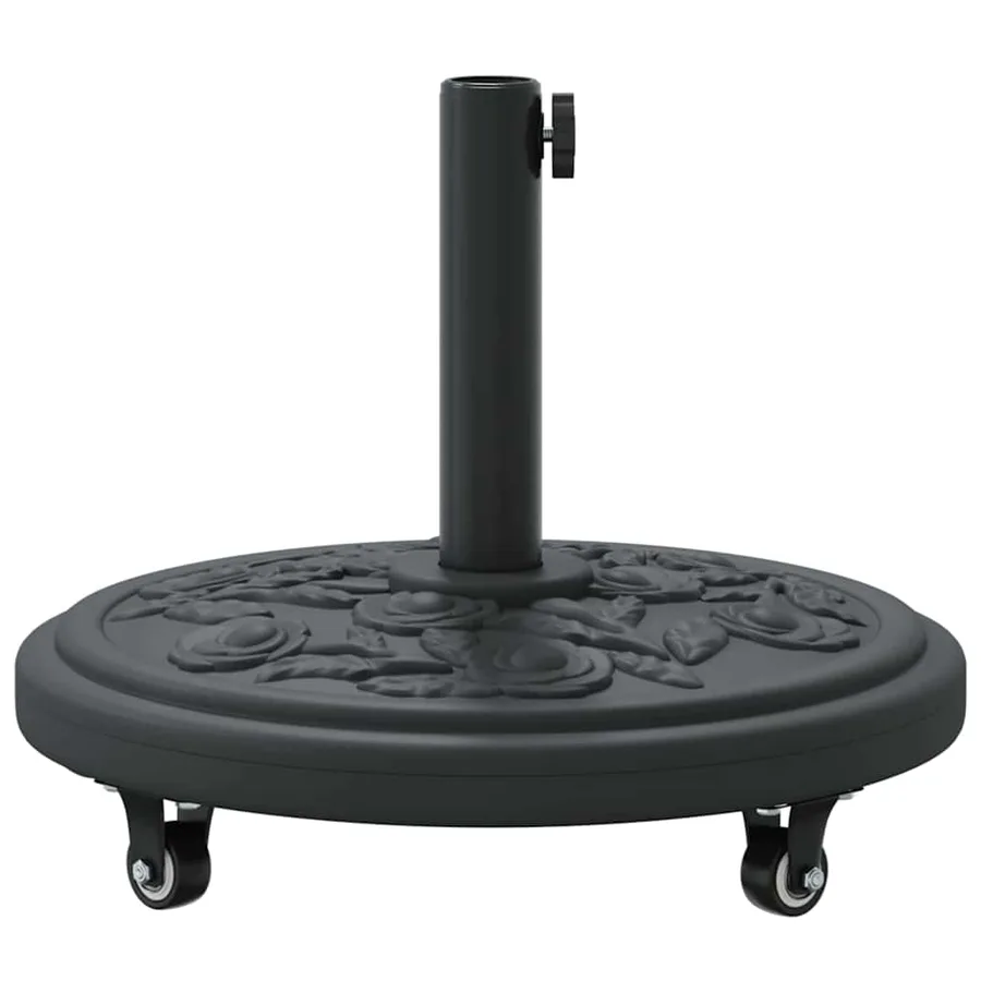Pied de parasol Art déco Noir Ø 45 x 39,5 cm Fer - 6