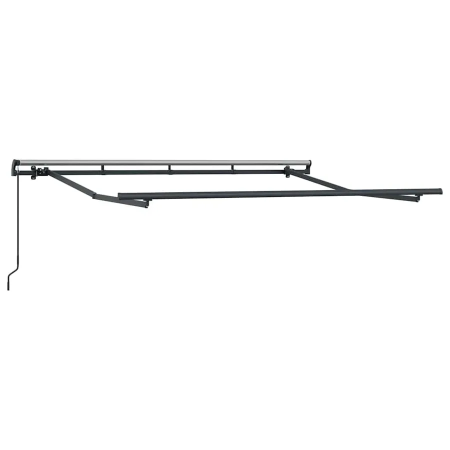 Auvent Rétractable Blanc 300 x 200 cm tissu - 4