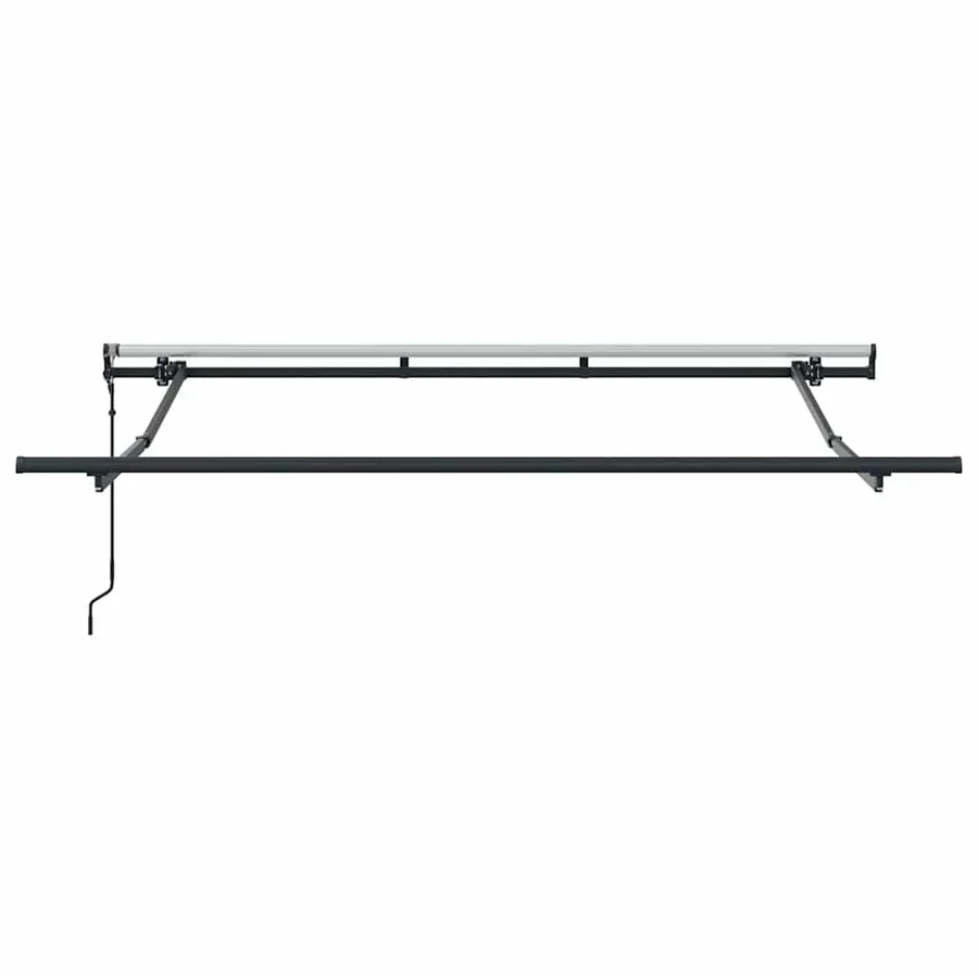 Cadre d'auvent Anthracite 3 x 2 m Métal - 4