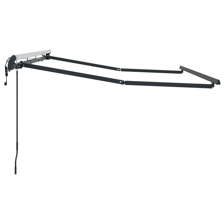 Cadre d'auvent Anthracite 3 x 2 m Métal - 5