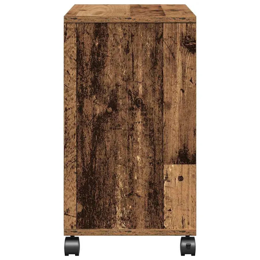 Table d'appoint Bois ancien 50 x 30 x 55 cm Bois d'ingénierie - 7