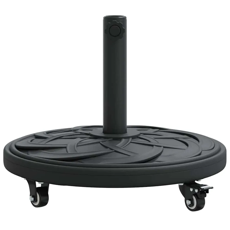 Pied de parasol Art déco Noir Ø 45 x 39,5 cm Fer - 5
