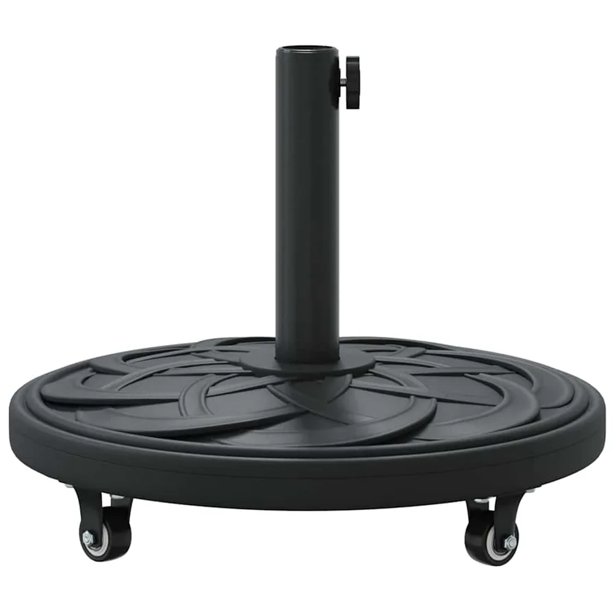 Pied de parasol Art déco Noir Ø 45 x 39,5 cm Fer - 6