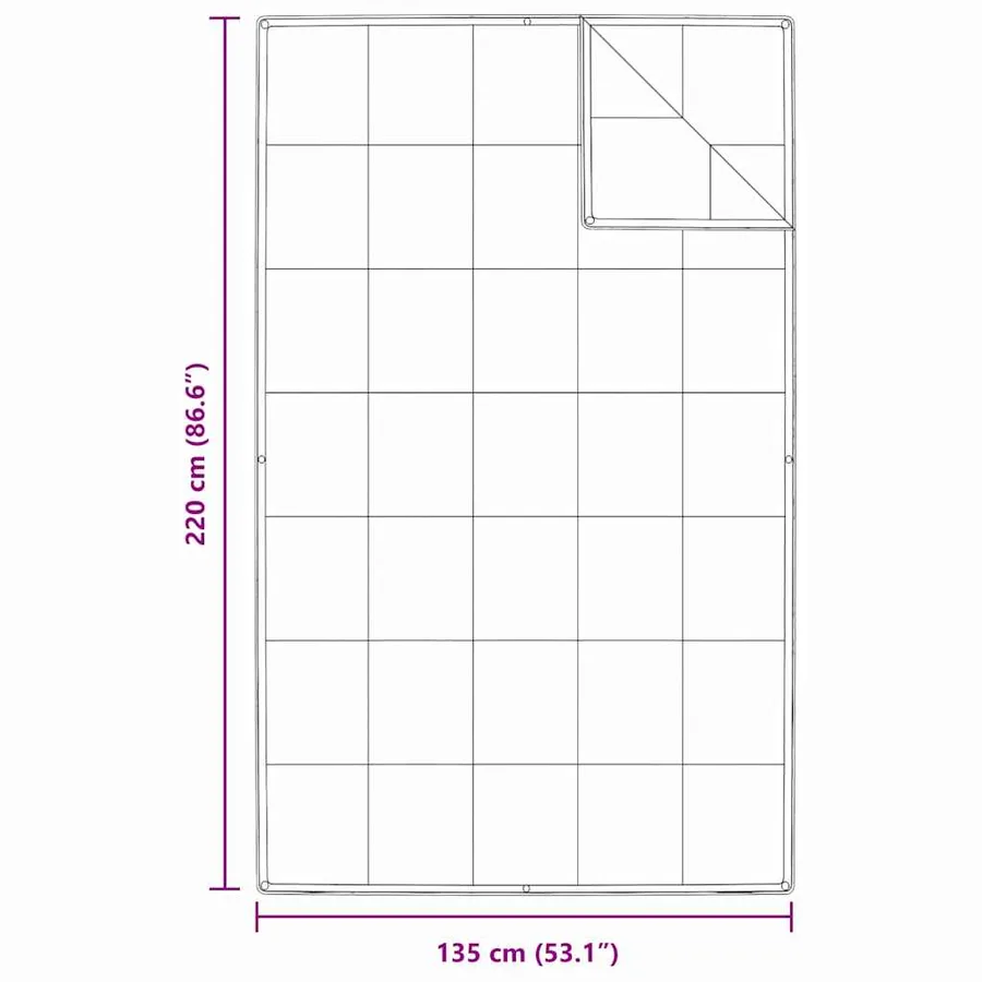 Duvet 2-en-1 Blanc 135 x 220 cm Plume - 8
