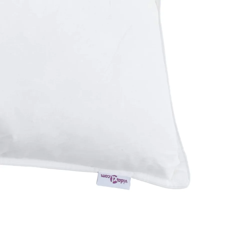 Ensemble de Duvet avec oreiller 3 pcs Blanc Plume de canard - 12