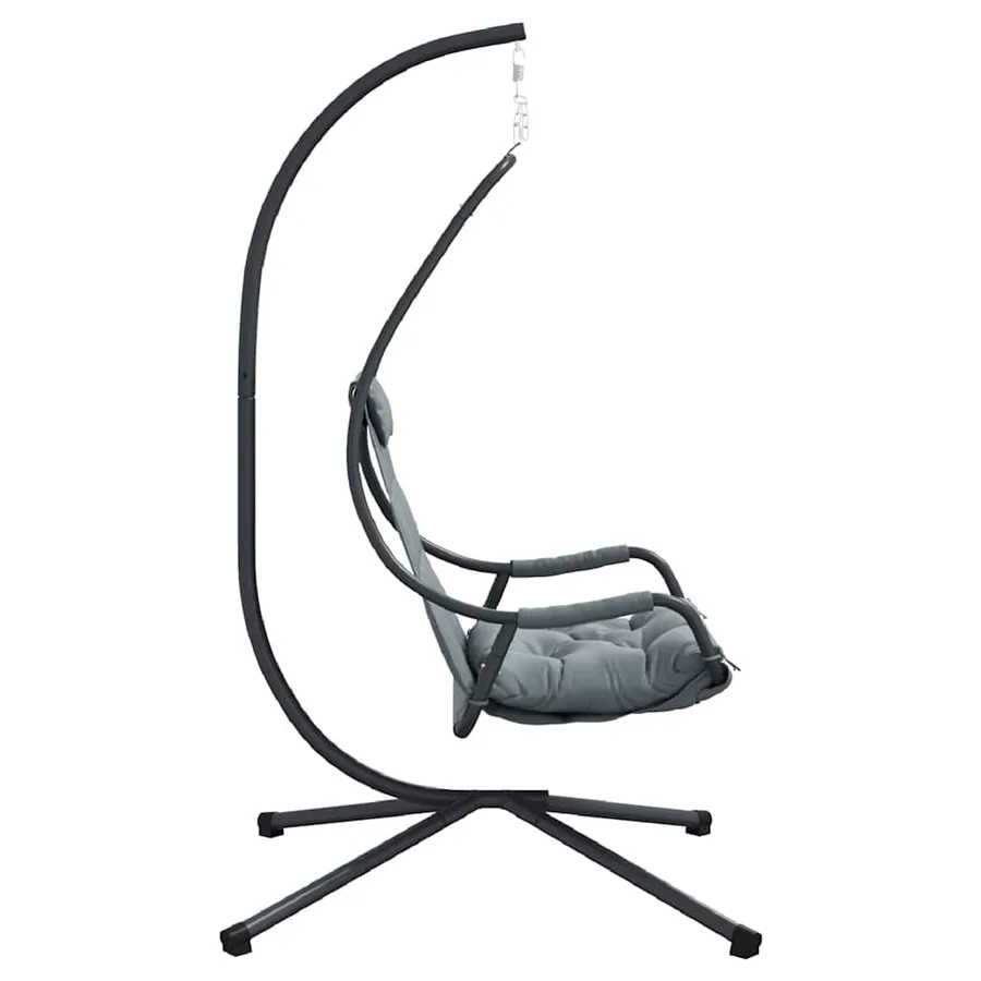 Chaise suspendue Anthracite 94 x 107 x 196,5 cm Acier - 6