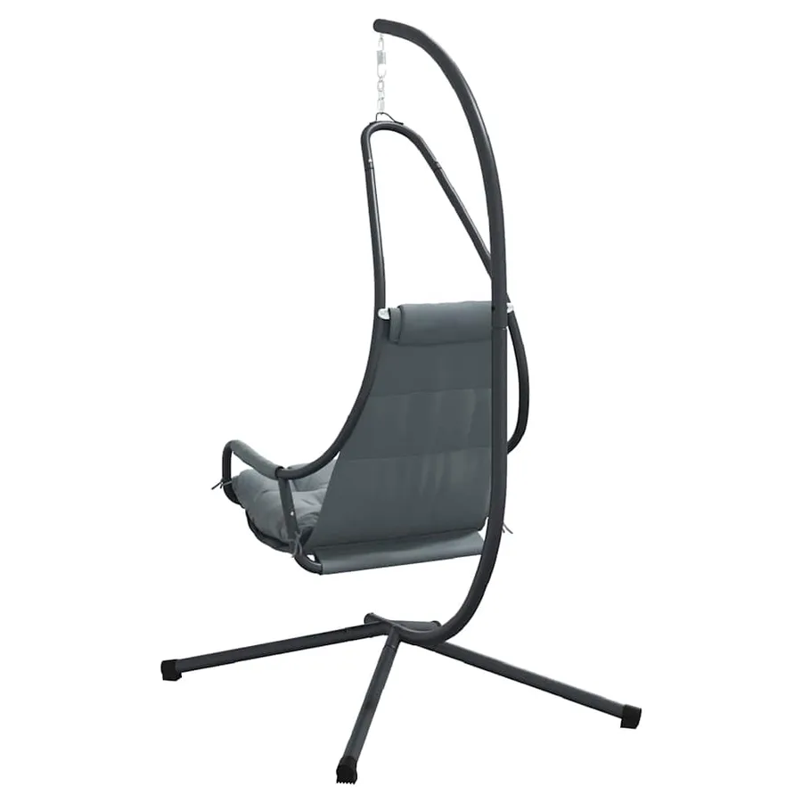 Chaise suspendue Anthracite 94 x 107 x 196,5 cm Acier - 7