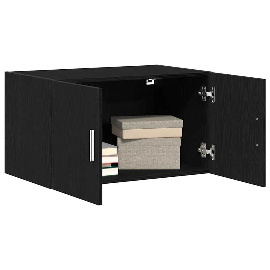 Meuble mural Chêne noir 70 x 42.5 x 40 cm Bois d'ingénierie - 3