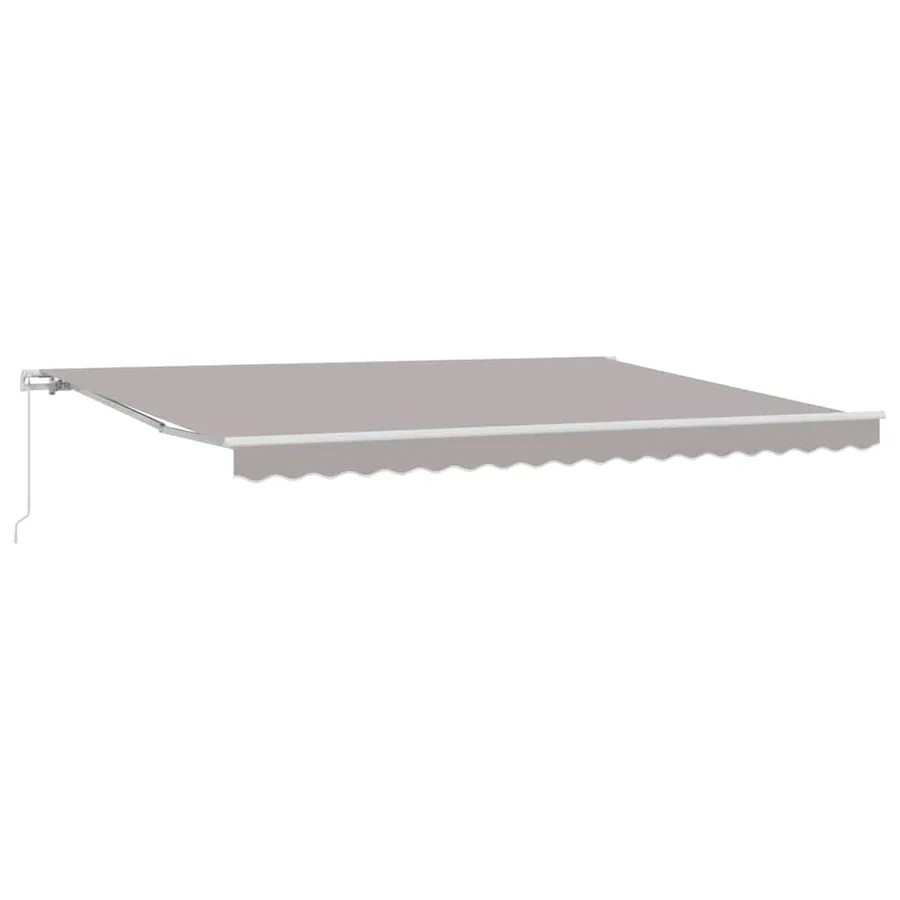 Auvent rétractable Gris clair 450 x 300 x 165 cm - 2