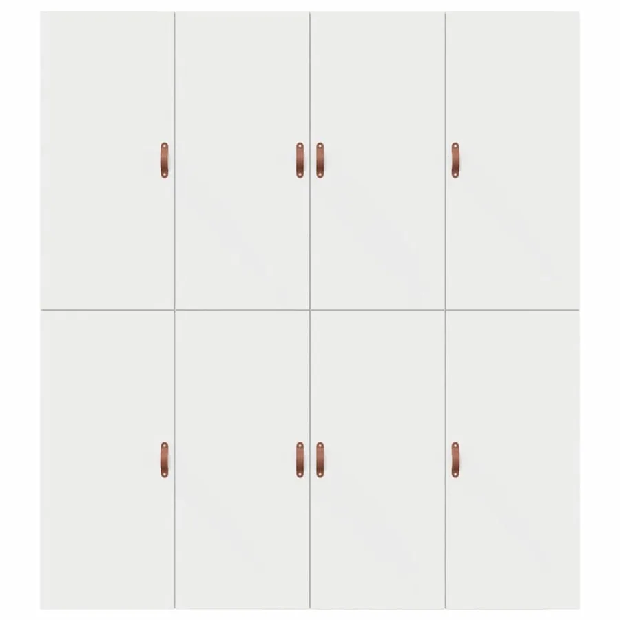 Cadre de lit avec rangement avec stockage Blanc 200 x 200 cm - 9