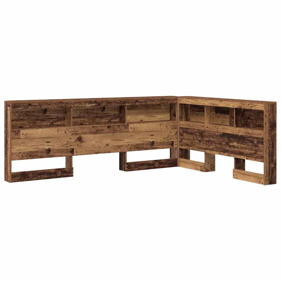 Tête de lit de rangement Bois Ancien 140 cm Bois d'ingénierie - 2