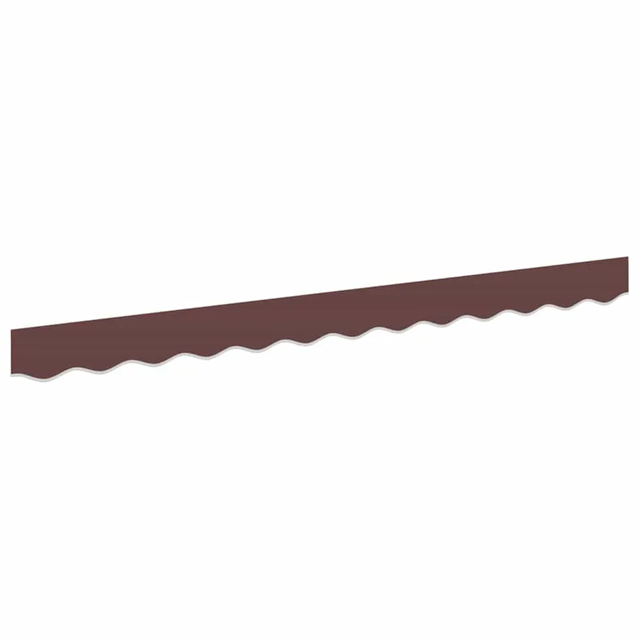 Remplacement de lambrequin Rayure Marron 2,5 m Polyester - 2