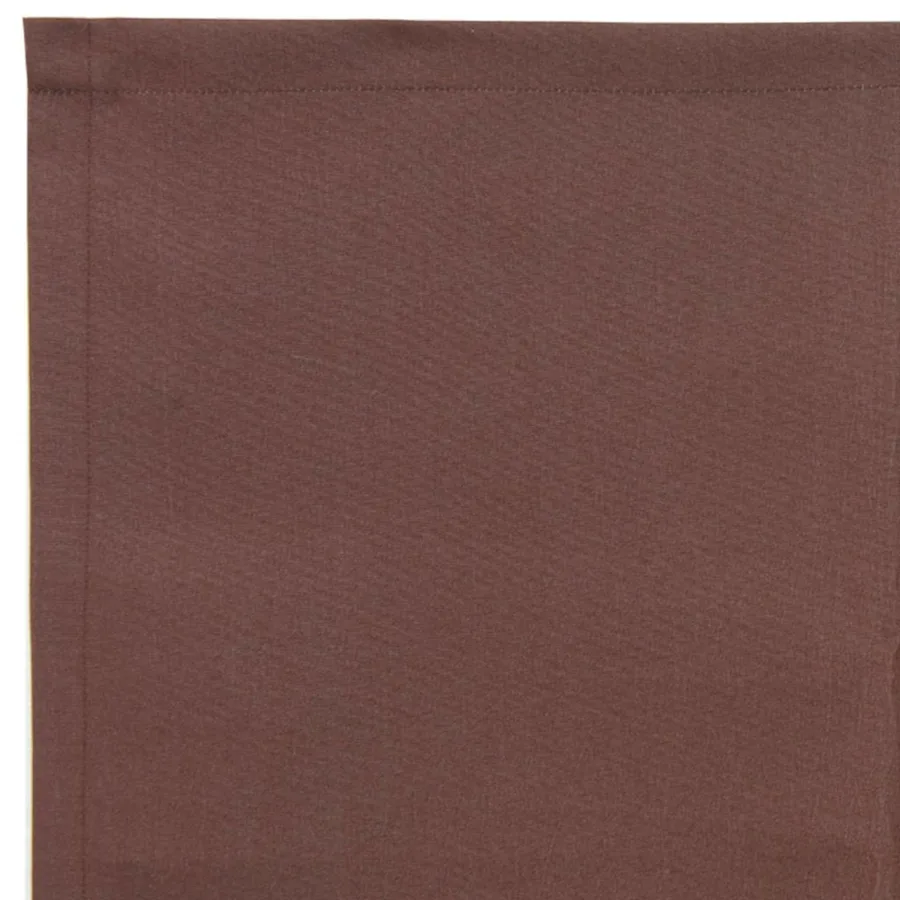 Remplacement de lambrequin Rayure Marron 2,5 m Polyester - 6