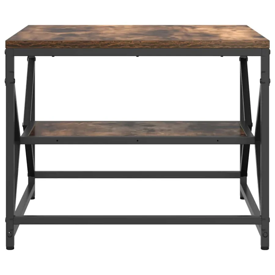 Table basse Chêne fumé 51 x 50 x 40 cm - 7