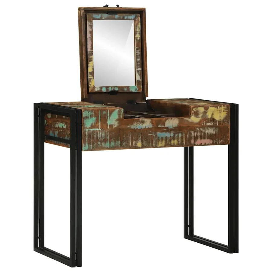 Tables de maquillage pour chambre Bois massif de récupération - 2