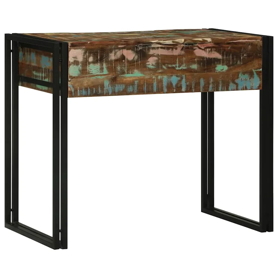 Tables de maquillage pour chambre Bois massif de récupération - 7