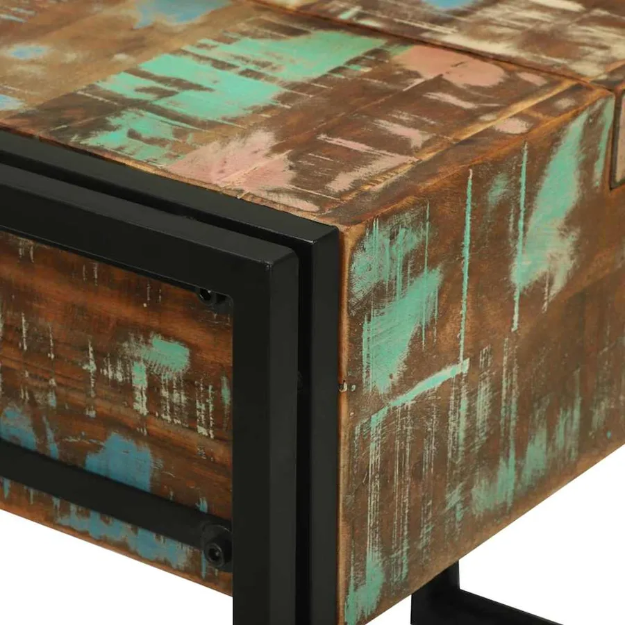 Tables de maquillage pour chambre Bois massif de récupération - 8