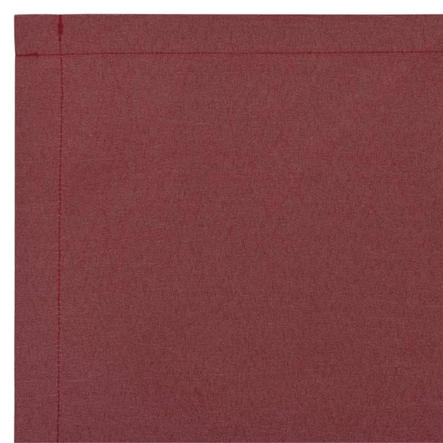 Remplacement de lambrequin Rayures Bourgogne 2,5 m Polyester - 6