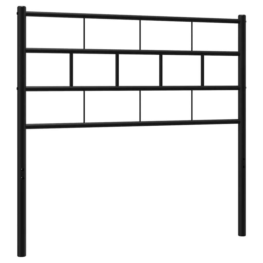Tête de lit de remplacement métal noir 80 cm - 2