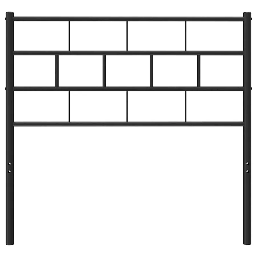 Tête de lit de remplacement métal noir 80 cm - 3