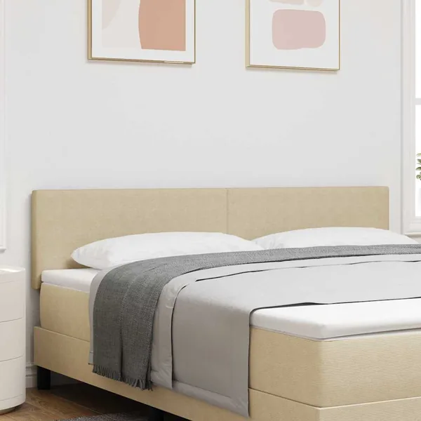 Tête de lit LED Vert gris 180 cm Tissu en velours côtelé