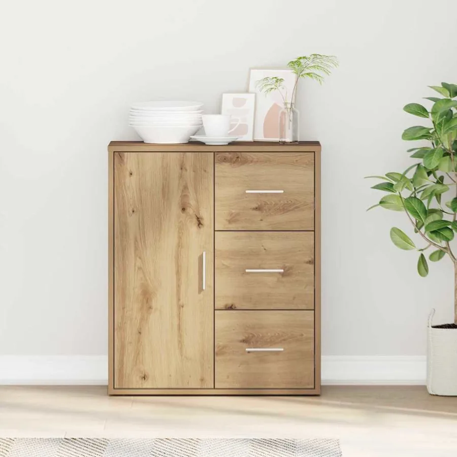 Buffet Chêne artisanal 60 x 31 x 70 cm Bois d'ingénierie
