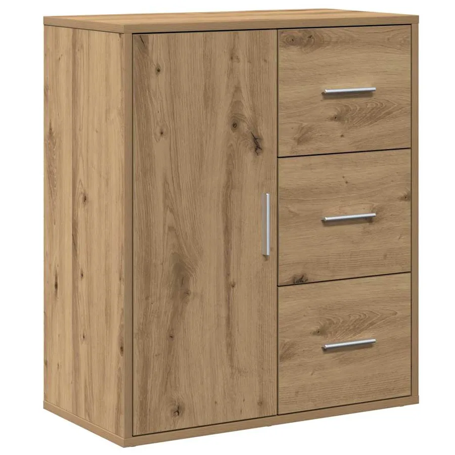 Buffet Chêne artisanal 60 x 31 x 70 cm Bois d'ingénierie - 2
