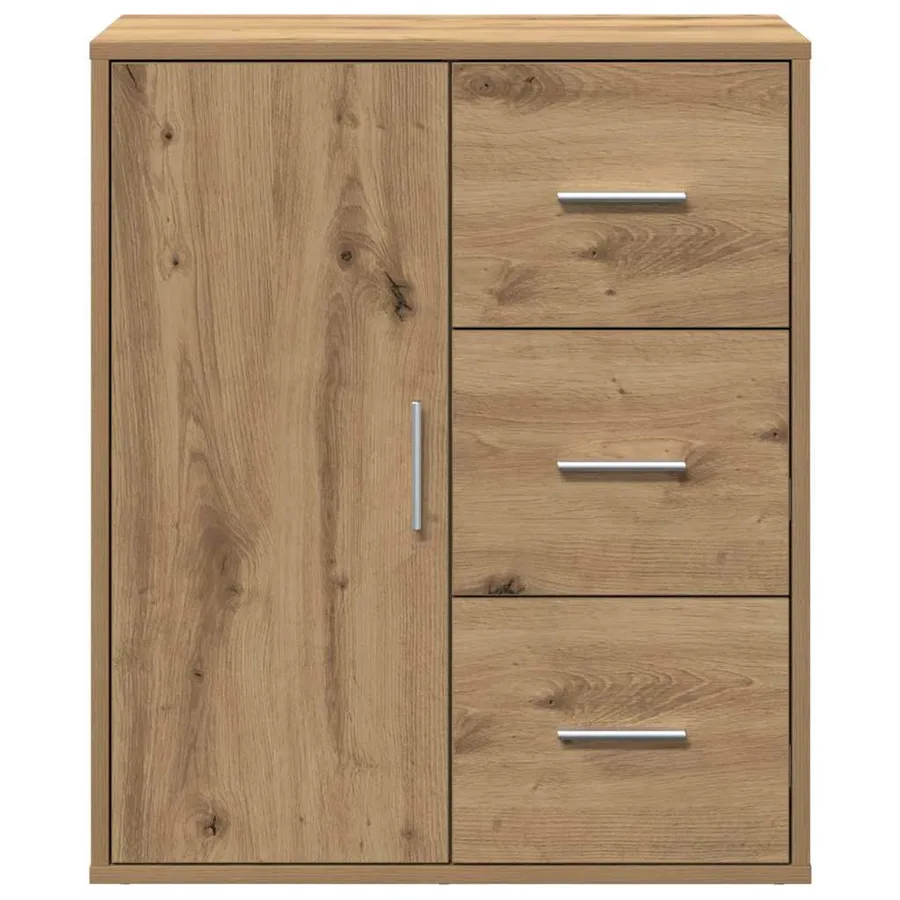 Buffet Chêne artisanal 60 x 31 x 70 cm Bois d'ingénierie - 6