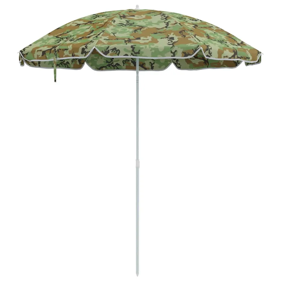 Parasol de jardin 240 cm polyester 170T Camouflage - 2