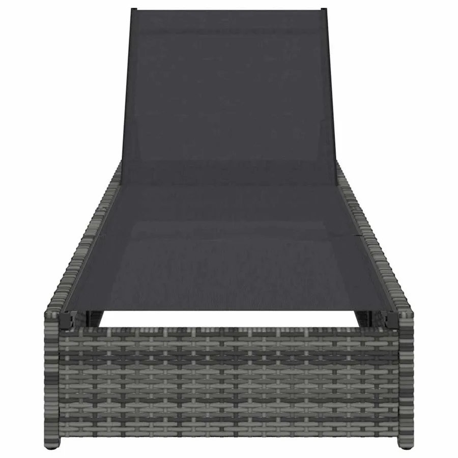 Transat Gris 200,5 x 70 x 75 cm polyrotin - 4