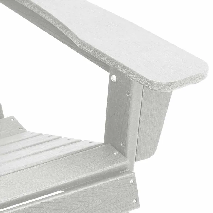 Chaise de jardin 3 pcs Blanc Polyéthylène - 7