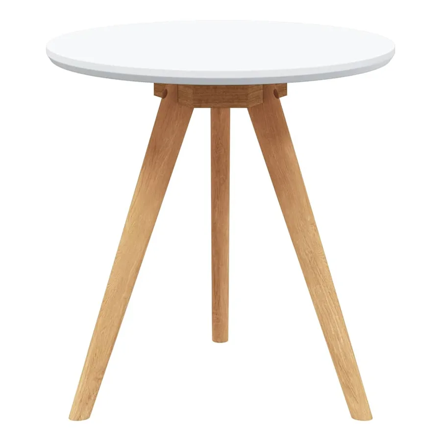 Table basse 3 pcs Marron Bois de noyer massif - 6