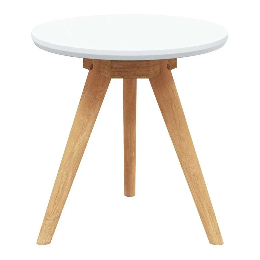 Table basse 3 pcs Marron Bois de noyer massif - 7