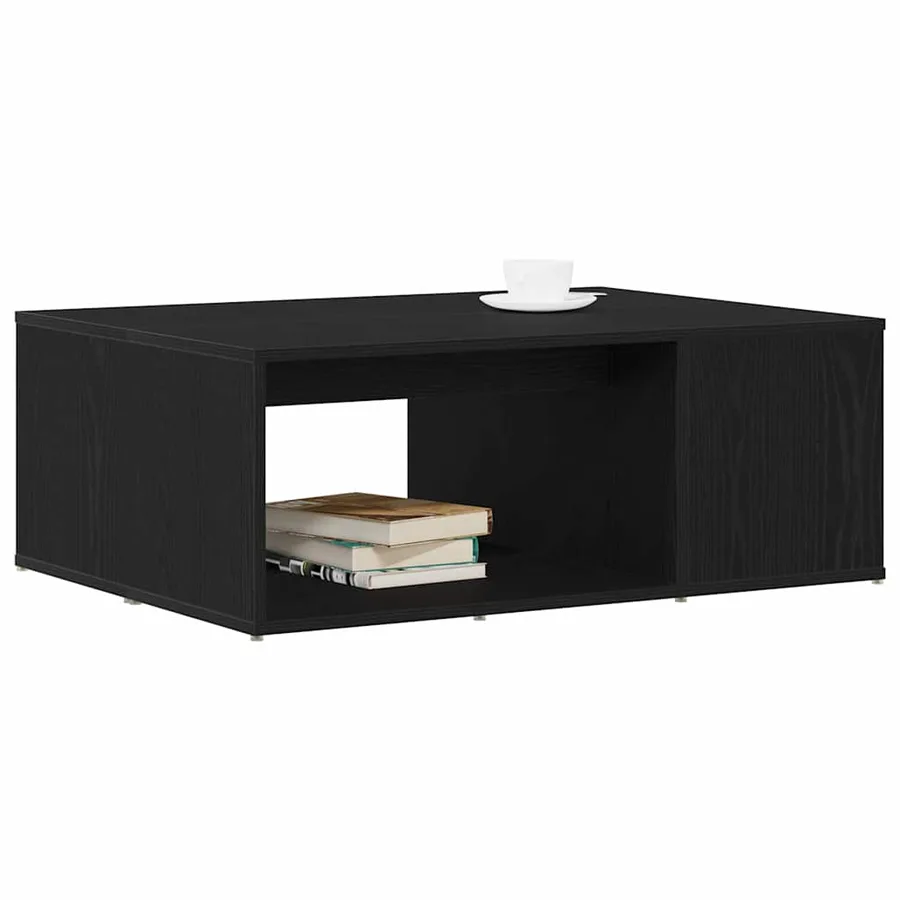 Table basse Chêne noir 90 x 67 x 33 cm Bois d'ingénierie - 3
