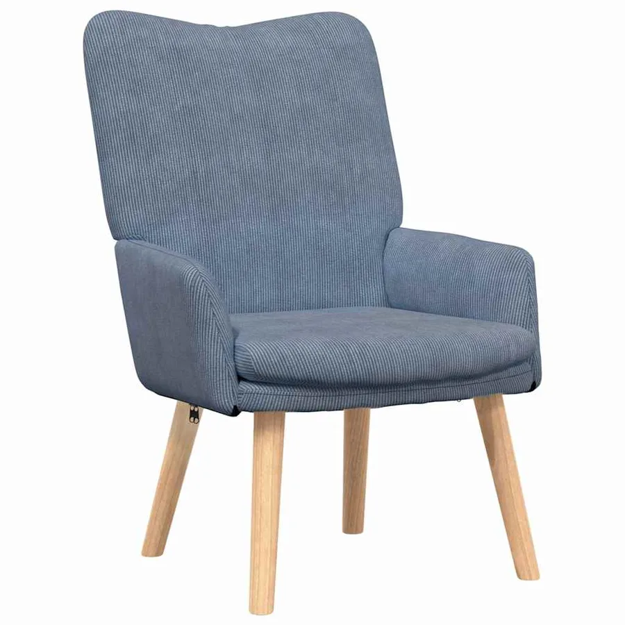 fauteuil Bleu 63 x 67 x 94 cm tissu - 2