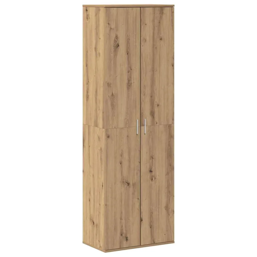 Highboard 60 x 35 x 180 cm Bois d'ingénierie chêne artisanal - 2