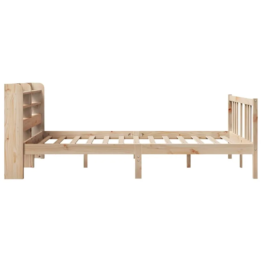 Cadre de lit et tête de lit sans matelas 135x190 cm - 7