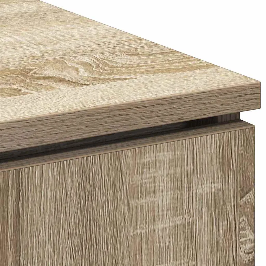 Meuble TV Chêne Sonoma 100 x 38 x 49 cm Bois d'ingénierie - 10