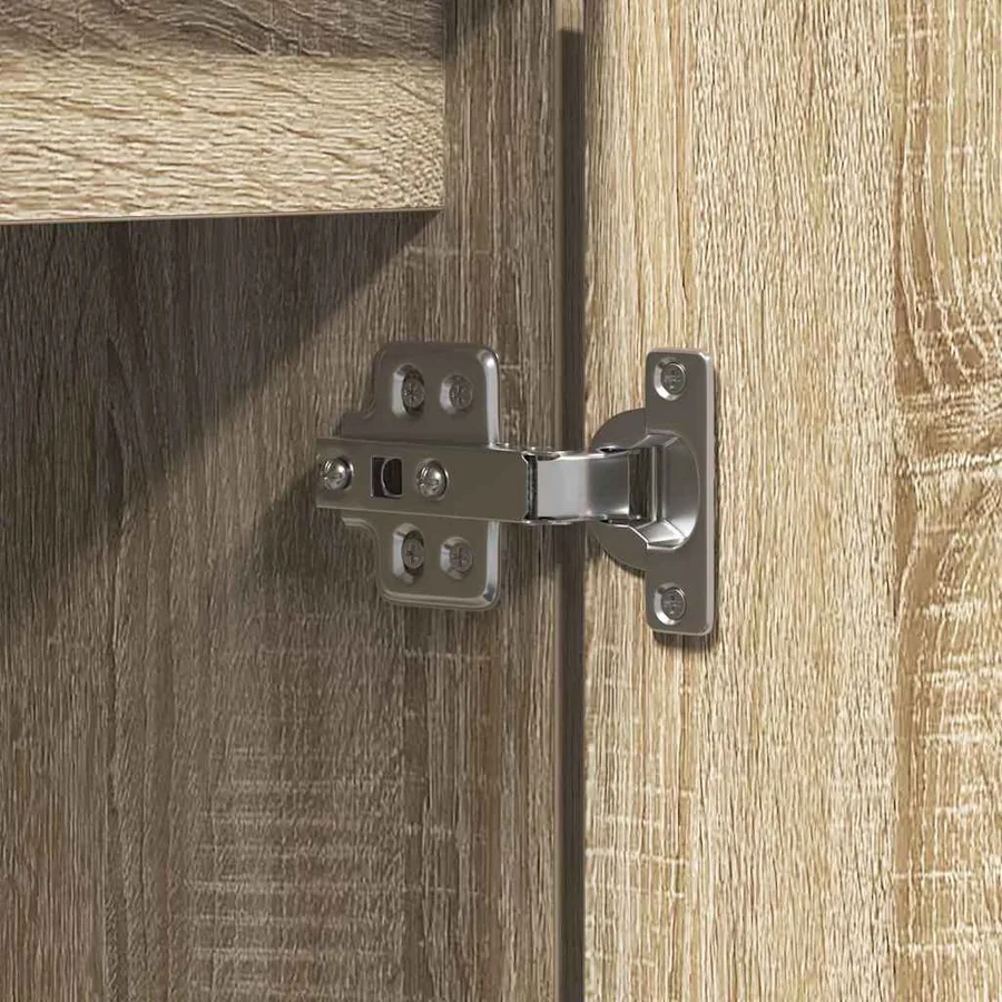 Meuble TV Chêne Sonoma 100 x 38 x 49 cm Bois d'ingénierie - 11