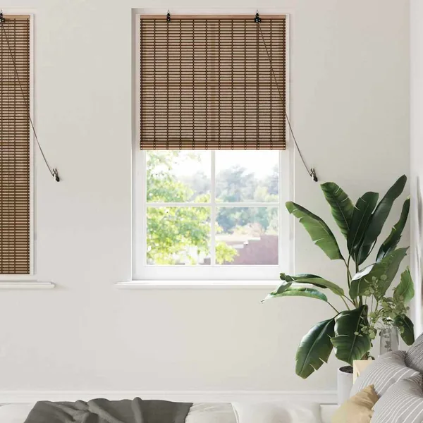 Store enrouleur Marron 90 x 160 cm Bambou