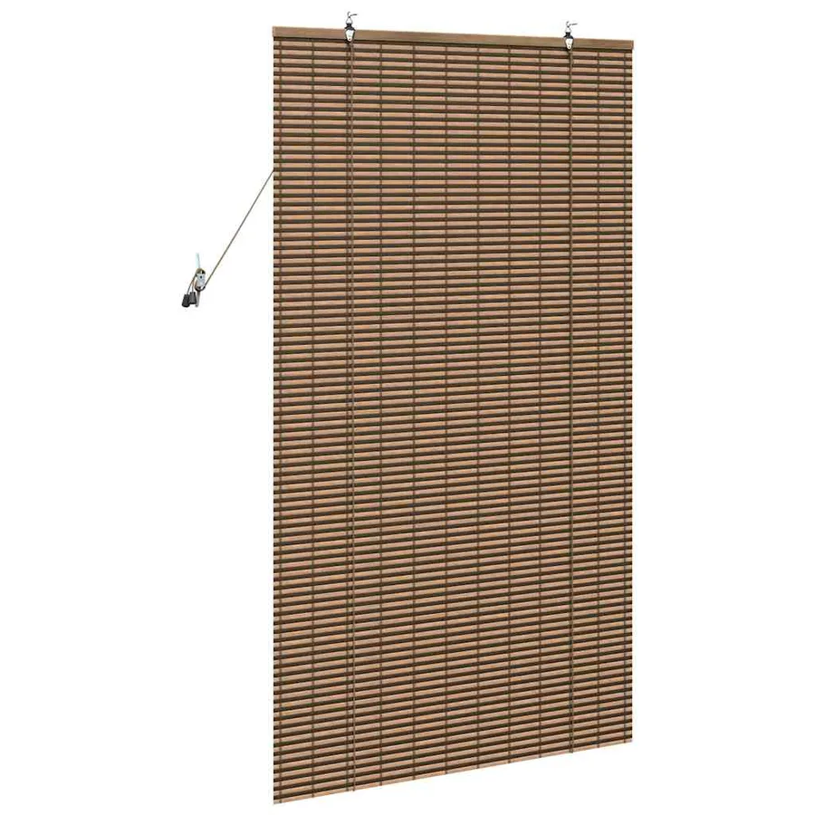 Store enrouleur Marron 90 x 160 cm Bambou - 5