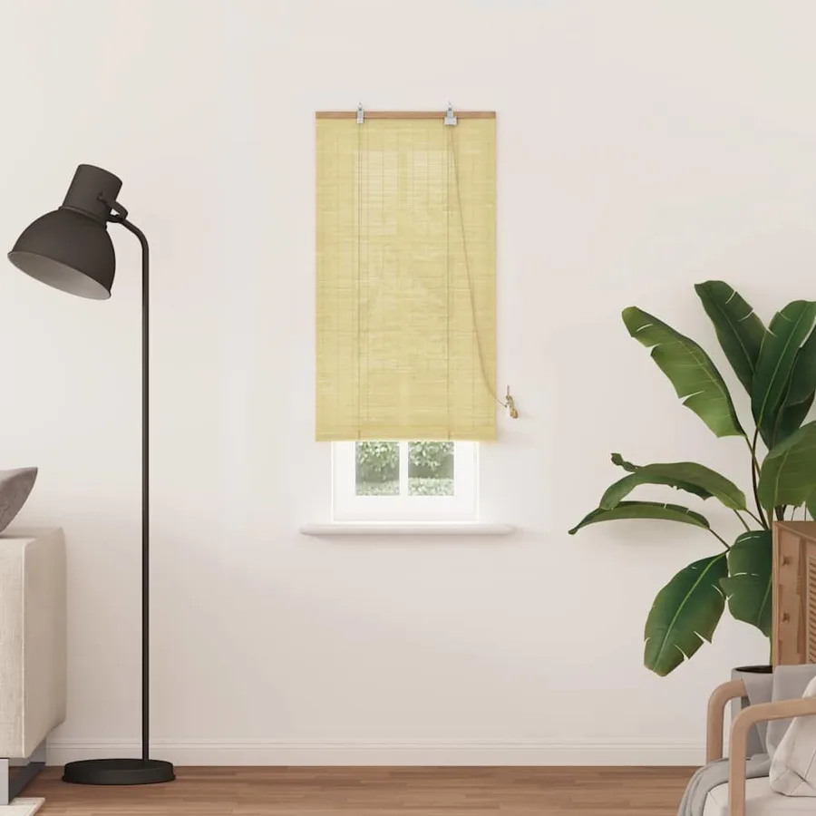Store enrouleur Nature 60 x 220 cm Bambou - 3