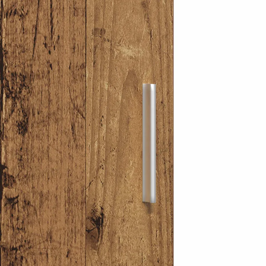 Haut Armoire Bois ancien 80 x 42 x 185 cm - 10