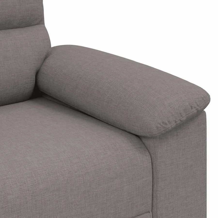 Canapé 2 places taupe 180x81x84 cm en tissu - 7