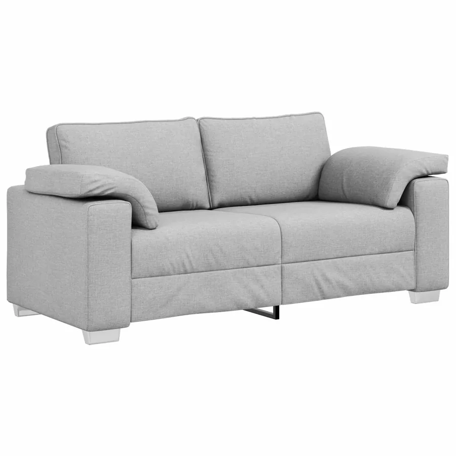 Canapé deux places Gris nuage 180 cm tissu - 2