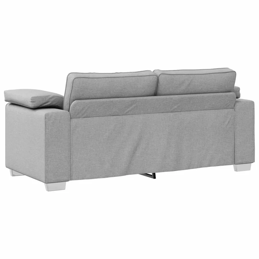 Canapé deux places Gris nuage 180 cm tissu - 6