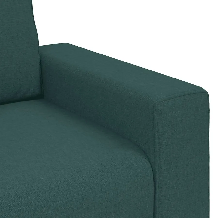 Canapé 2 places vert foncé 180 x 77 x 82 cm en tissu - 7