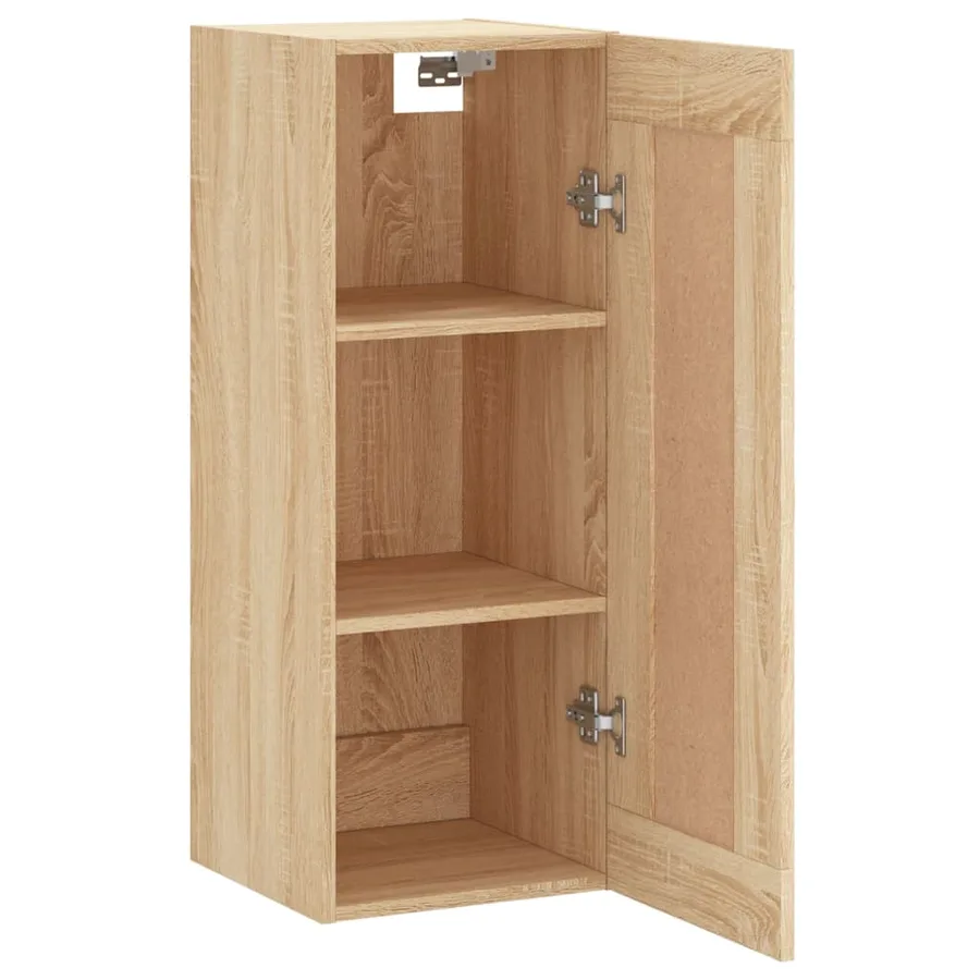 Armoire murale chêne sonoma 34,5x34x90 cm bois d'ingénierie - 5